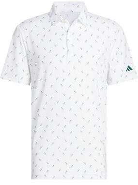 NWT Adidas Men’s Ultimate365 Printed Mesh Polo Shirt